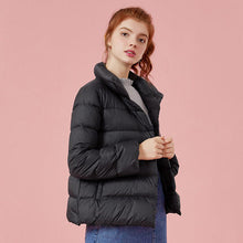 Load image into Gallery viewer, SEMIR Plus Size 2XL 3XL Thicken Winter Jacket Women 2019 Ultra Light Down Coat Padded Jackets Black Casual Clothes For Woman