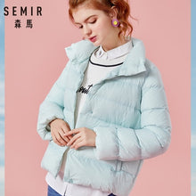 Load image into Gallery viewer, SEMIR Plus Size 2XL 3XL Thicken Winter Jacket Women 2019 Ultra Light Down Coat Padded Jackets Black Casual Clothes For Woman