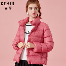 Load image into Gallery viewer, SEMIR Plus Size 2XL 3XL Thicken Winter Jacket Women 2019 Ultra Light Down Coat Padded Jackets Black Casual Clothes For Woman