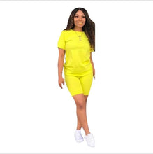 Load image into Gallery viewer, 2019 Women Set Letter Printed 2 Piece Outfits Tracksuit Sports Suit Two Piece Set Sweatshirt Jogger Set Suits