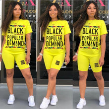 Load image into Gallery viewer, 2019 Women Set Letter Printed 2 Piece Outfits Tracksuit Sports Suit Two Piece Set Sweatshirt Jogger Set Suits