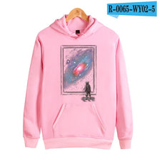 Load image into Gallery viewer, Space Hoodies Women Spring Autumn Brand Hooded Sweatshirts Women Fashion Skateboard Full Sleeve Pink Sweatshirt For Women
