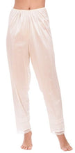 Load image into Gallery viewer, Plus Size Pyjama Bottoms Spring  Autumn Faux Silk Women Pajama Pant Women&#39;s Lounge Sexy Loose Home Pants Casual Sleep Bottoms
