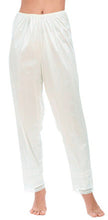 Load image into Gallery viewer, Plus Size Pyjama Bottoms Spring  Autumn Faux Silk Women Pajama Pant Women&#39;s Lounge Sexy Loose Home Pants Casual Sleep Bottoms
