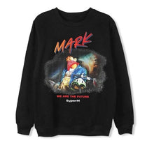 Load image into Gallery viewer, New arrival superM member name/photo printing pullover loose hoodies unisex kpop fleece/thin black sweatshirt
