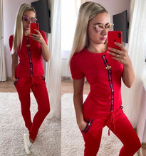 Load image into Gallery viewer, 2019 women clothes hot  Spring Street t-shirt Tops and Pants
