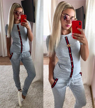 Load image into Gallery viewer, 2019 women clothes hot  Spring Street t-shirt Tops and Pants
