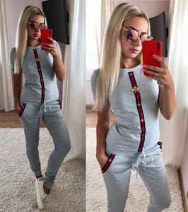2019 women clothes hot  Spring Street t-shirt Tops and Pants