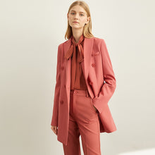 Load image into Gallery viewer, Amii Spring Minimal Western Style Outerwear Pants Shorts Professional Suit Women New Autumn leisure suit Two-Piece Set 11940584
