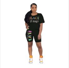 Load image into Gallery viewer, 2019 Women Set Letter Printed 2 Piece Outfits Tracksuit Sports Suit Two Piece Set Sweatshirt Jogger Set Suits
