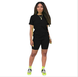 2019 Women Set Letter Printed 2 Piece Outfits Tracksuit Sports Suit Two Piece Set Sweatshirt Jogger Set Suits