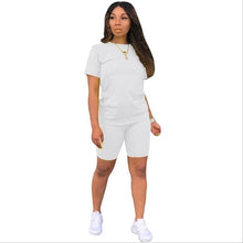 Load image into Gallery viewer, 2019 Women Set Letter Printed 2 Piece Outfits Tracksuit Sports Suit Two Piece Set Sweatshirt Jogger Set Suits
