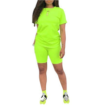 Load image into Gallery viewer, 2019 Women Set Letter Printed 2 Piece Outfits Tracksuit Sports Suit Two Piece Set Sweatshirt Jogger Set Suits
