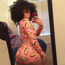 Load image into Gallery viewer, Newest Women&#39;s Lady Sexy Romper Bodycon Casual Jumpsuit Romper Long Sleeve Shorts Leotard Home Wear Tracksuit Playsuit Pajama
