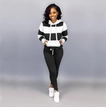 Load image into Gallery viewer, 2019 Women Winter Women&#39;s set Tracksuit Full Sleeve Hoodied Sweatshirt Pockets Pants Suit Two Piece Set Outfits sweatsuit
