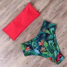 Load image into Gallery viewer, RUUHEE Bandage Bikini Swimwear Women Swimsuit High Waist Bikini Set 2019 Bathing Suit Push Up Maillot De Bain Femme Beachwear
