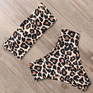 RUUHEE Bandage Bikini Swimwear Women Swimsuit High Waist Bikini Set 2019 Bathing Suit Push Up Maillot De Bain Femme Beachwear