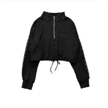 Load image into Gallery viewer, Las mujeres Hip Hop Sudadera con capucha de manga larga sudadera Hip Hop Harajuku BF sudaderas con capucha de las mujeres con capucha Mujer
