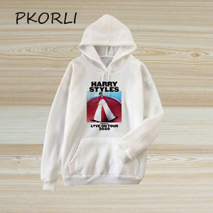 Harry Style Merch Hoodies Sweatshirt Women Harajuku Fine Line Love on Tour Hoodie Harajuku Streetwear Pink Clothing Sudaderas