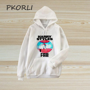 Harry Style Merch Hoodies Sweatshirt Women Harajuku Fine Line Love on Tour Hoodie Harajuku Streetwear Pink Clothing Sudaderas