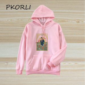 Harry Style Merch Hoodies Sweatshirt Women Harajuku Fine Line Love on Tour Hoodie Harajuku Streetwear Pink Clothing Sudaderas