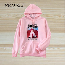 Load image into Gallery viewer, Harry Style Merch Hoodies Sweatshirt Women Harajuku Fine Line Love on Tour Hoodie Harajuku Streetwear Pink Clothing Sudaderas

