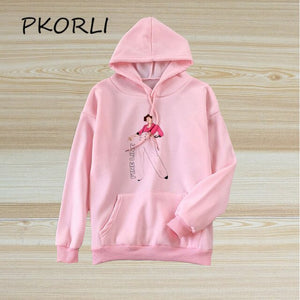 Harry Style Merch Hoodies Sweatshirt Women Harajuku Fine Line Love on Tour Hoodie Harajuku Streetwear Pink Clothing Sudaderas