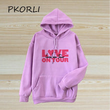 Load image into Gallery viewer, Harry Style Merch Hoodies Sweatshirt Women Harajuku Fine Line Love on Tour Hoodie Harajuku Streetwear Pink Clothing Sudaderas
