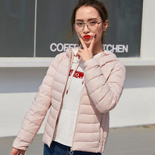 Load image into Gallery viewer, SEMIR 2019 New basic Down Winter jackets Women Winter plus velvet hooded Coats Down Winter Jacket Woman Outwear warm portable
